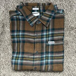 Columbia | Men's 100% Cotton Flannel Plaid Shirt